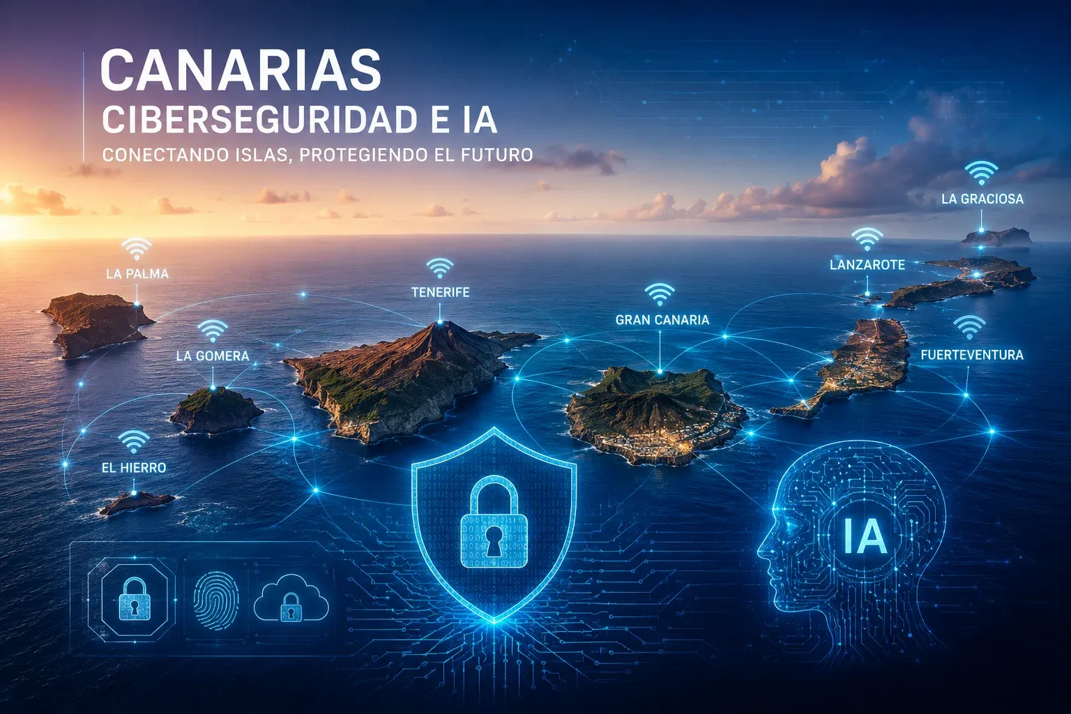Ciberseguridad e inteligencia artificial en Canarias: el reto digital que une a todas las islas